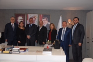 RUYİAD Yönetim Kurulu, Bakırköy AKP ilçe başkanını makamında ziyaret etti.