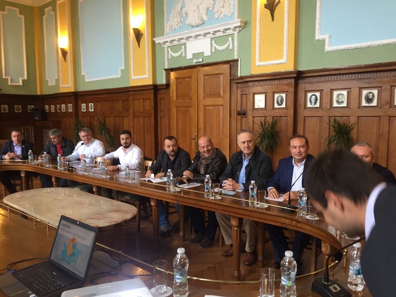 RUYİAD Yönetim Kurulu Üyeleri, Bulgaristan'da Plovdiv Belediyesi'ni ziyaret etti.